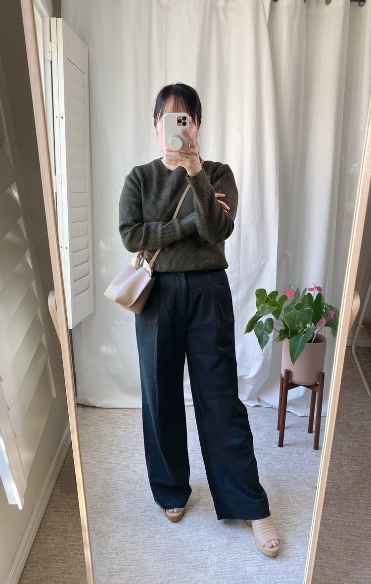 Everlane linen pants sale